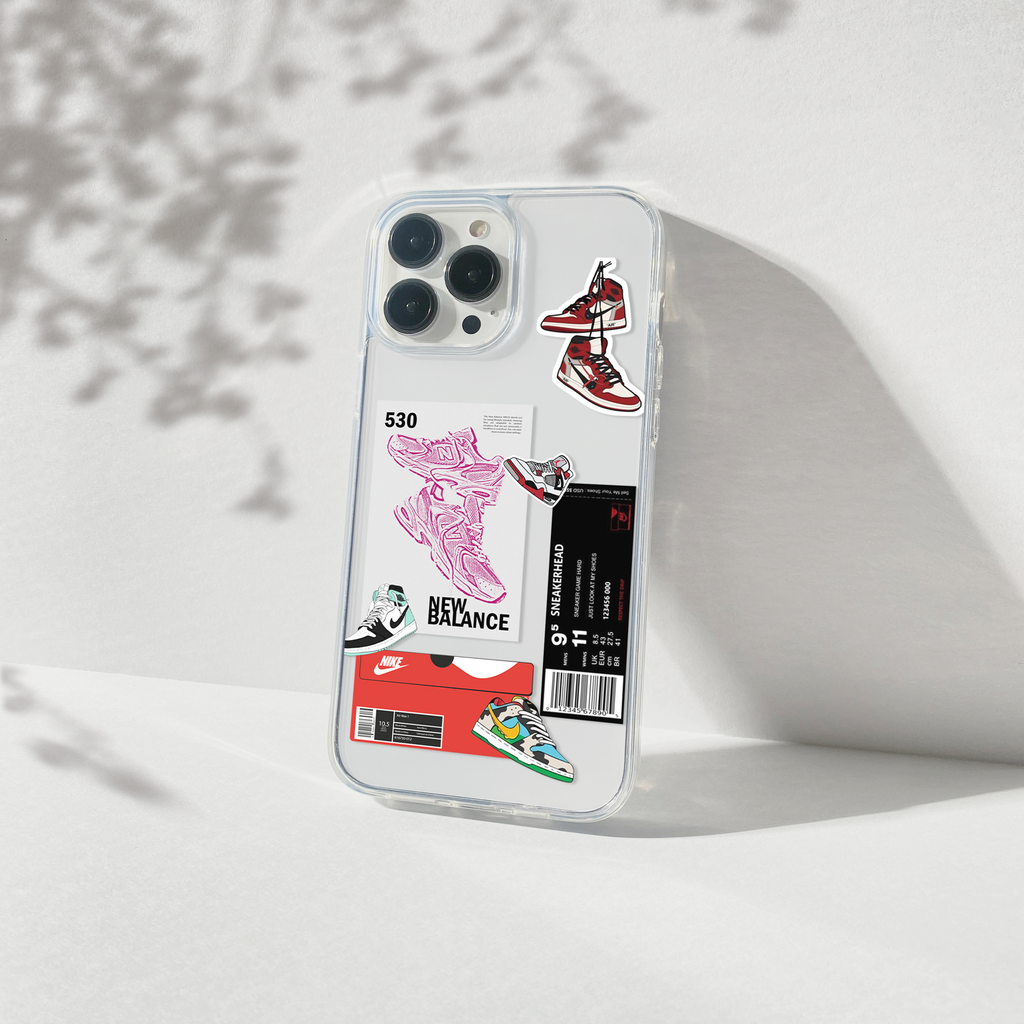 Sneakers Aesthetic Silicone Clear Case