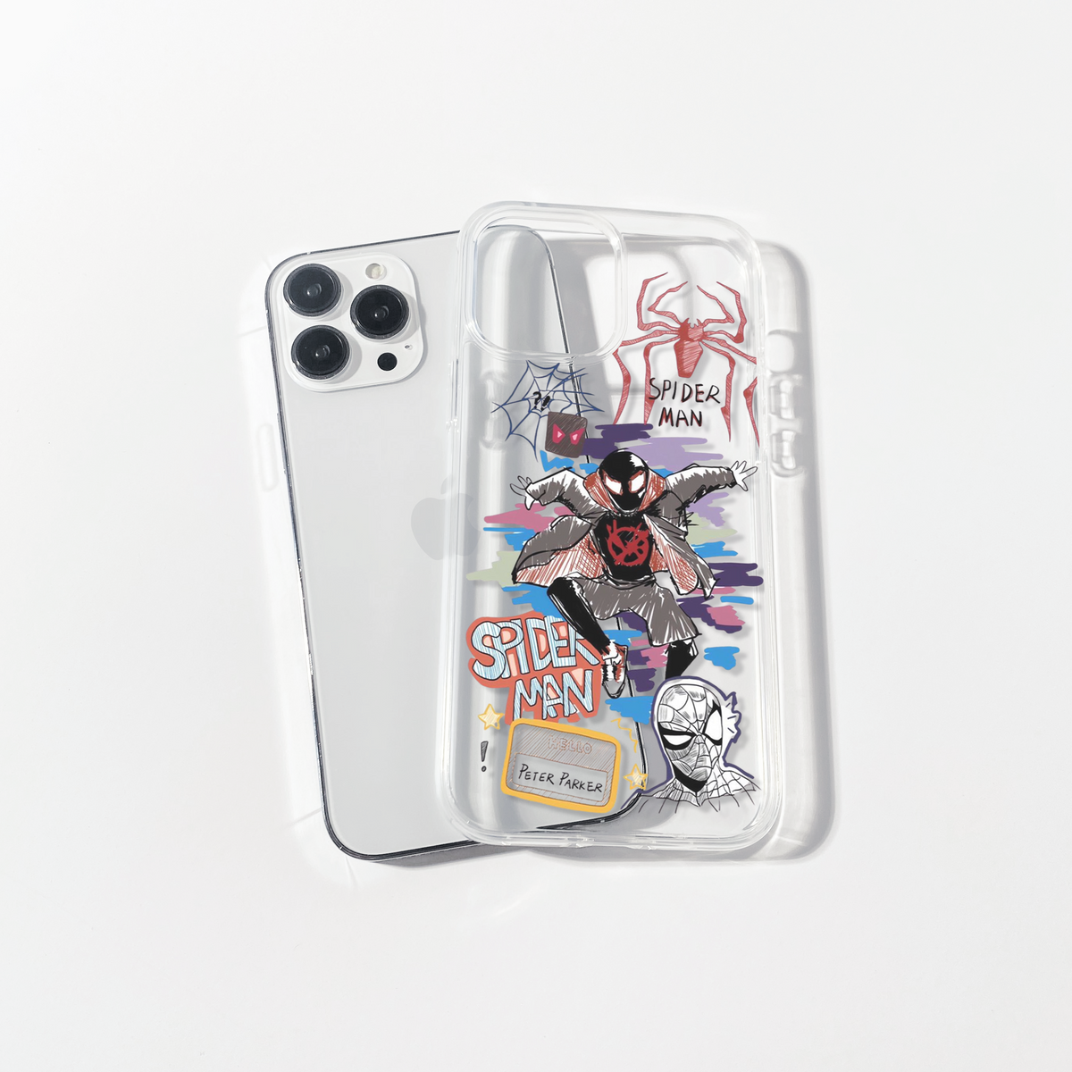 Spider-Man Silicone Clear Case