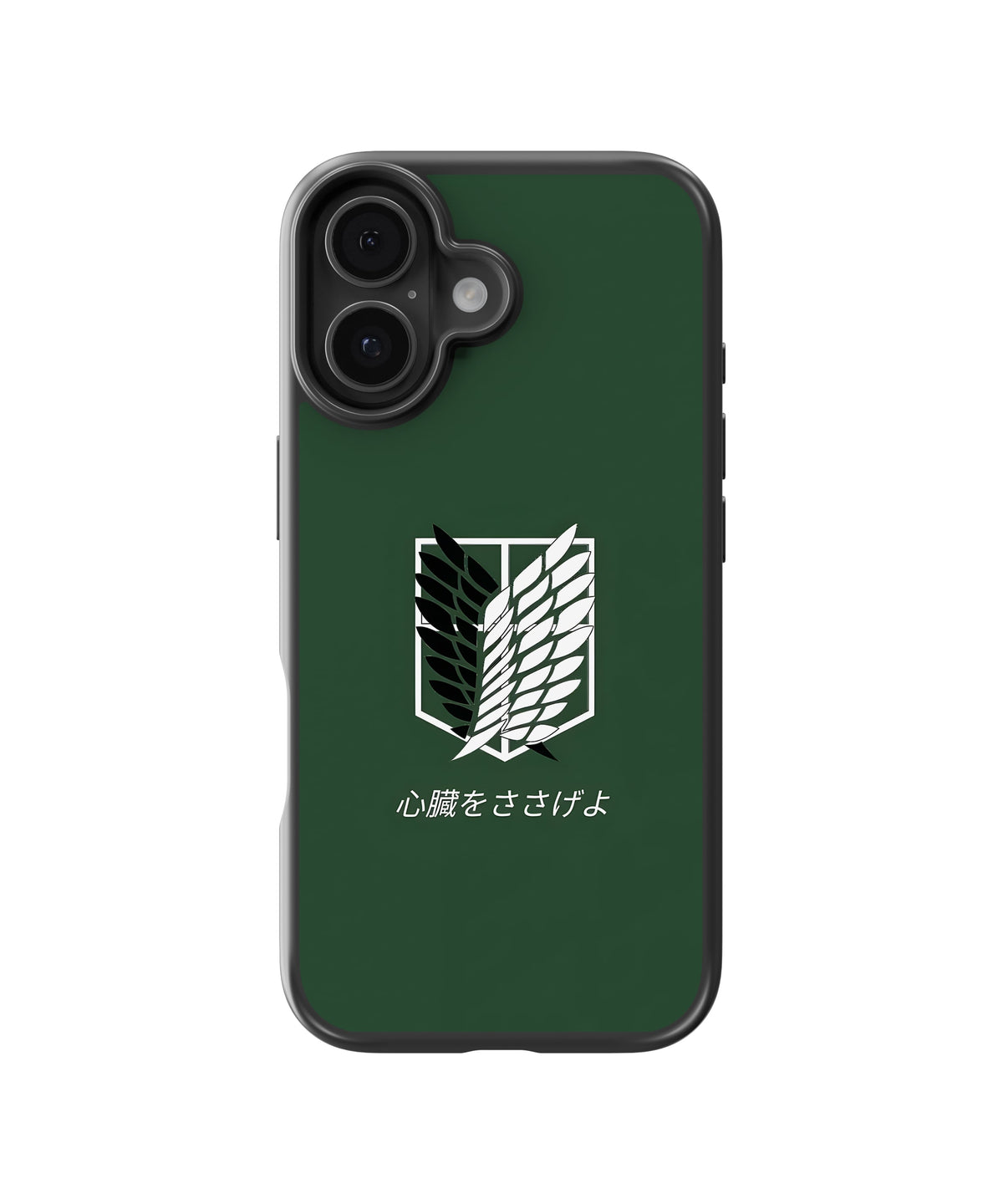 AOT Survey Corps Anime Glass Phone Case Cover