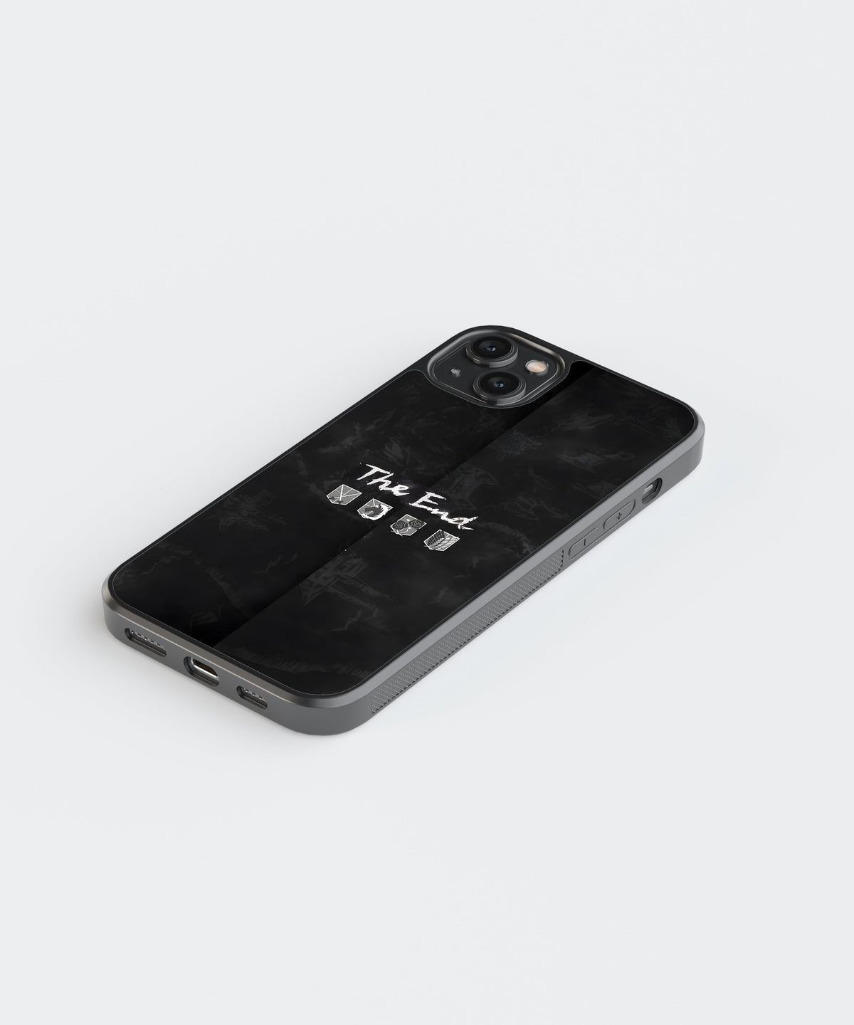 AOT The End Anime Glass Phone Case Cover