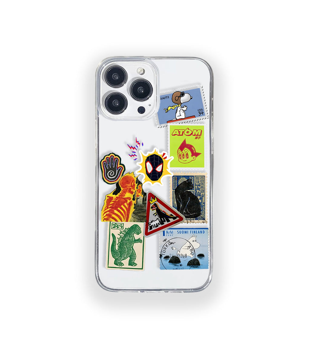 Atom Aesthetic Silicone Clear Case
