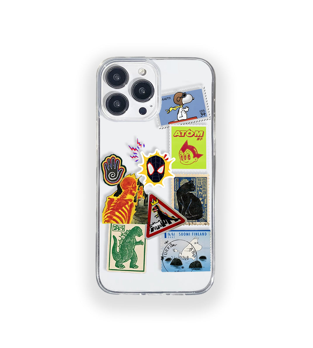 Atom Aesthetic Silicone Clear Case