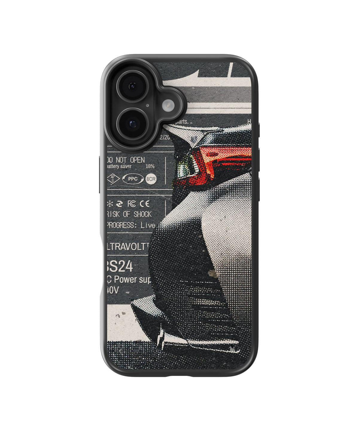 BS24 Canvas Car Glass Phone Case Cover