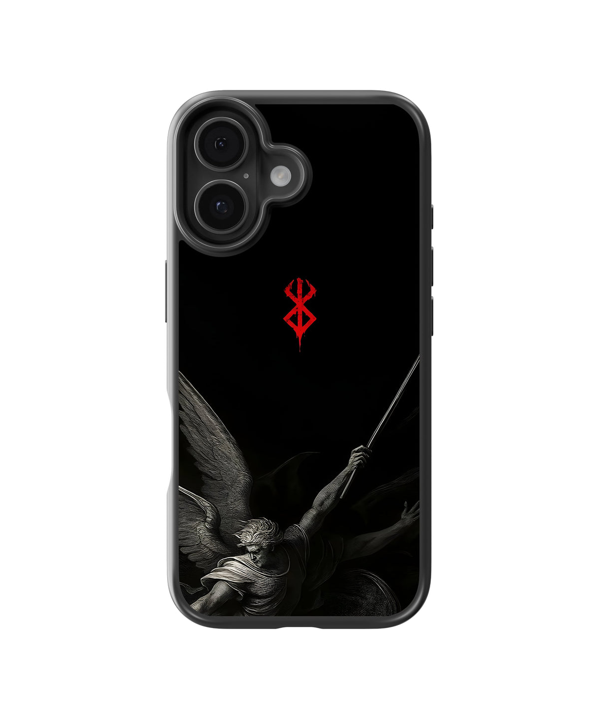 Berserk Anime Glass Phone Case Cover
