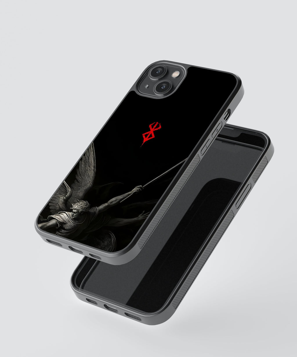 Berserk Anime Glass Phone Case Cover