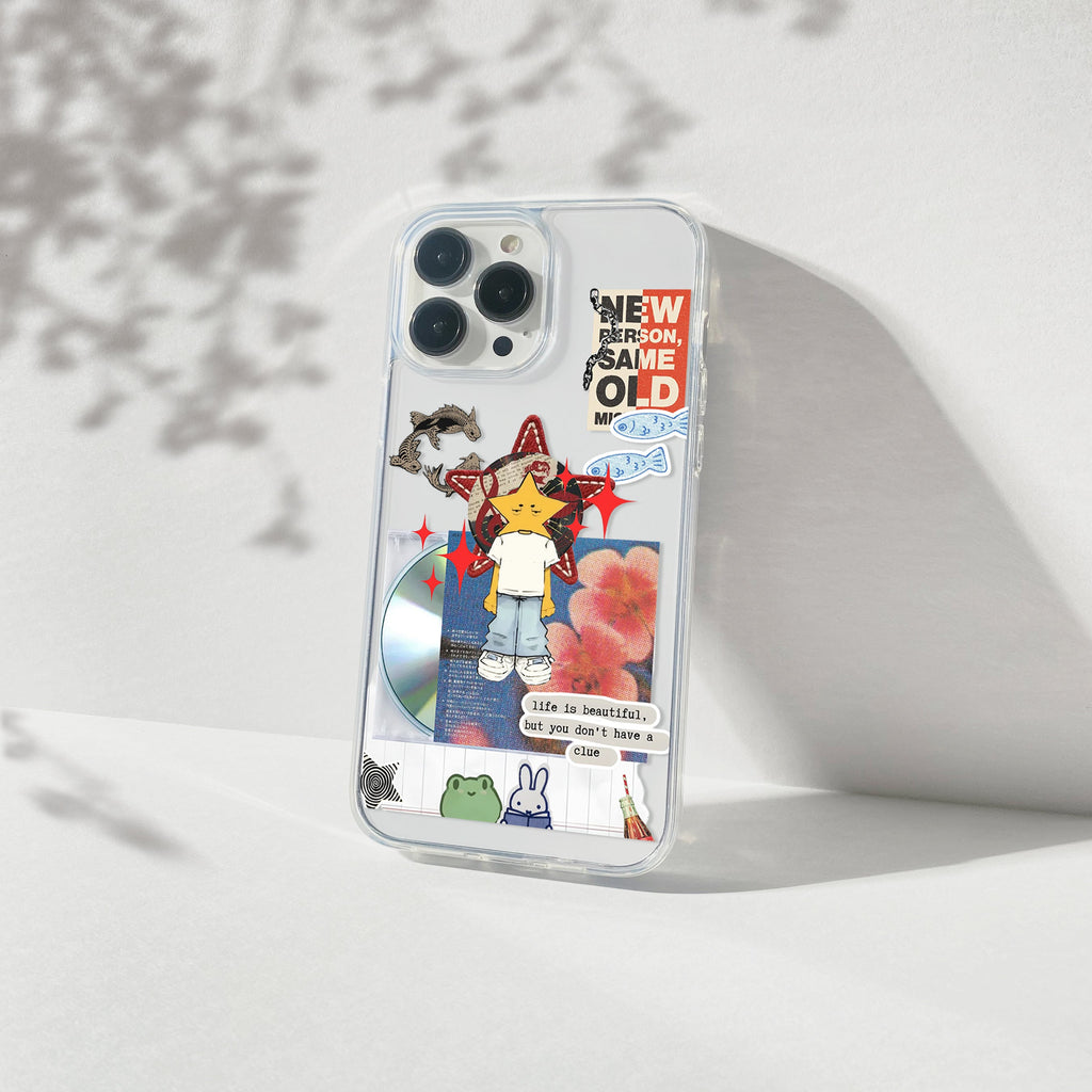 Blunt Dreams Aesthetic Silicone Clear Case