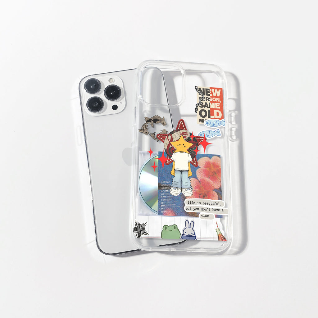 Blunt Dreams Aesthetic Silicone Clear Case