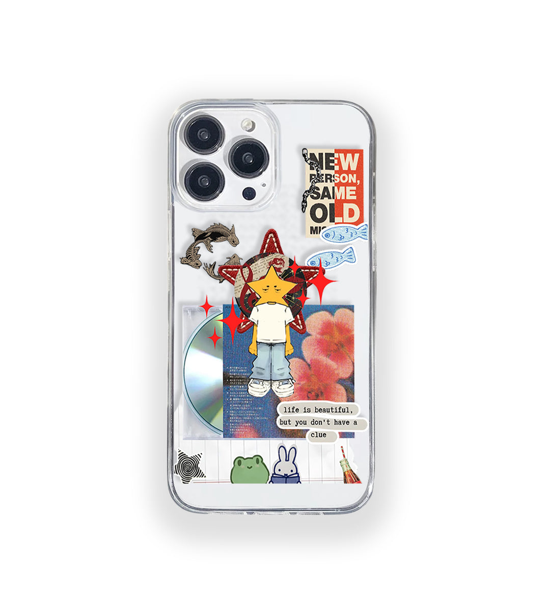 Blunt Dreams Aesthetic Silicone Clear Case
