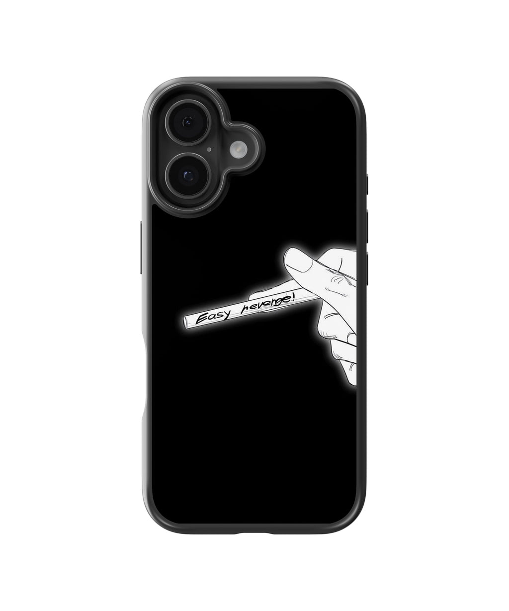 Chainsaw Man Revenge Anime Glass Phone Case Cover