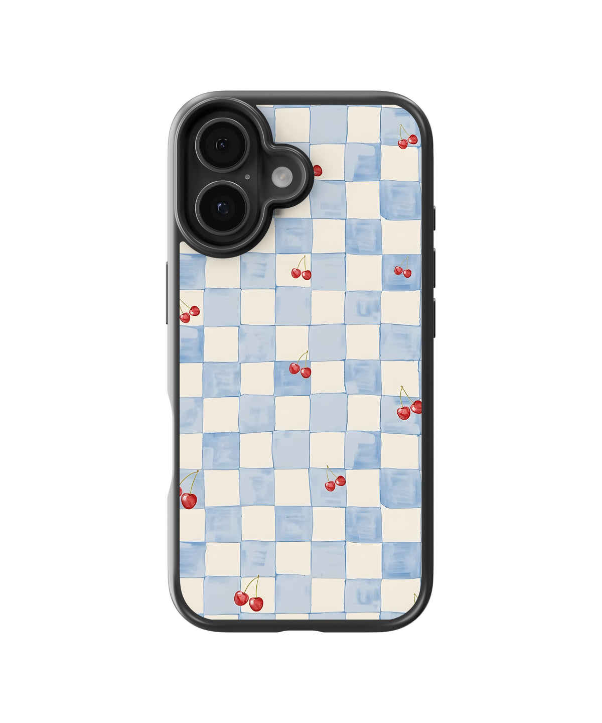 Cherry Tiles Beach Glass Phone Case Cover