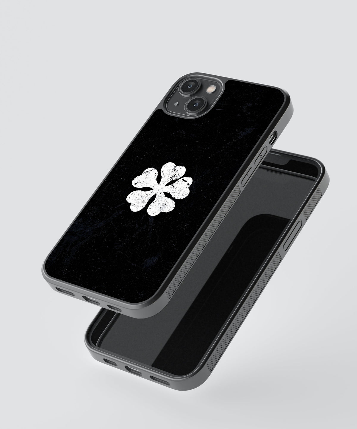 Clover Anime Glass Phone Case Cover