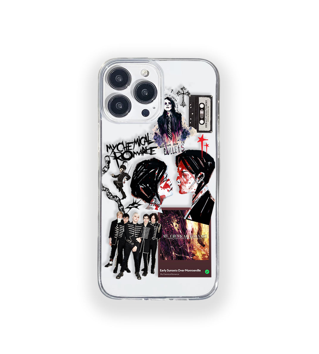 Dark Devotion Silicone Clear Case