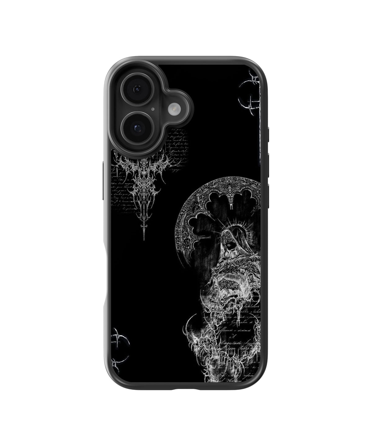Dark Order Cybersigilism Glass Phone Case Cover