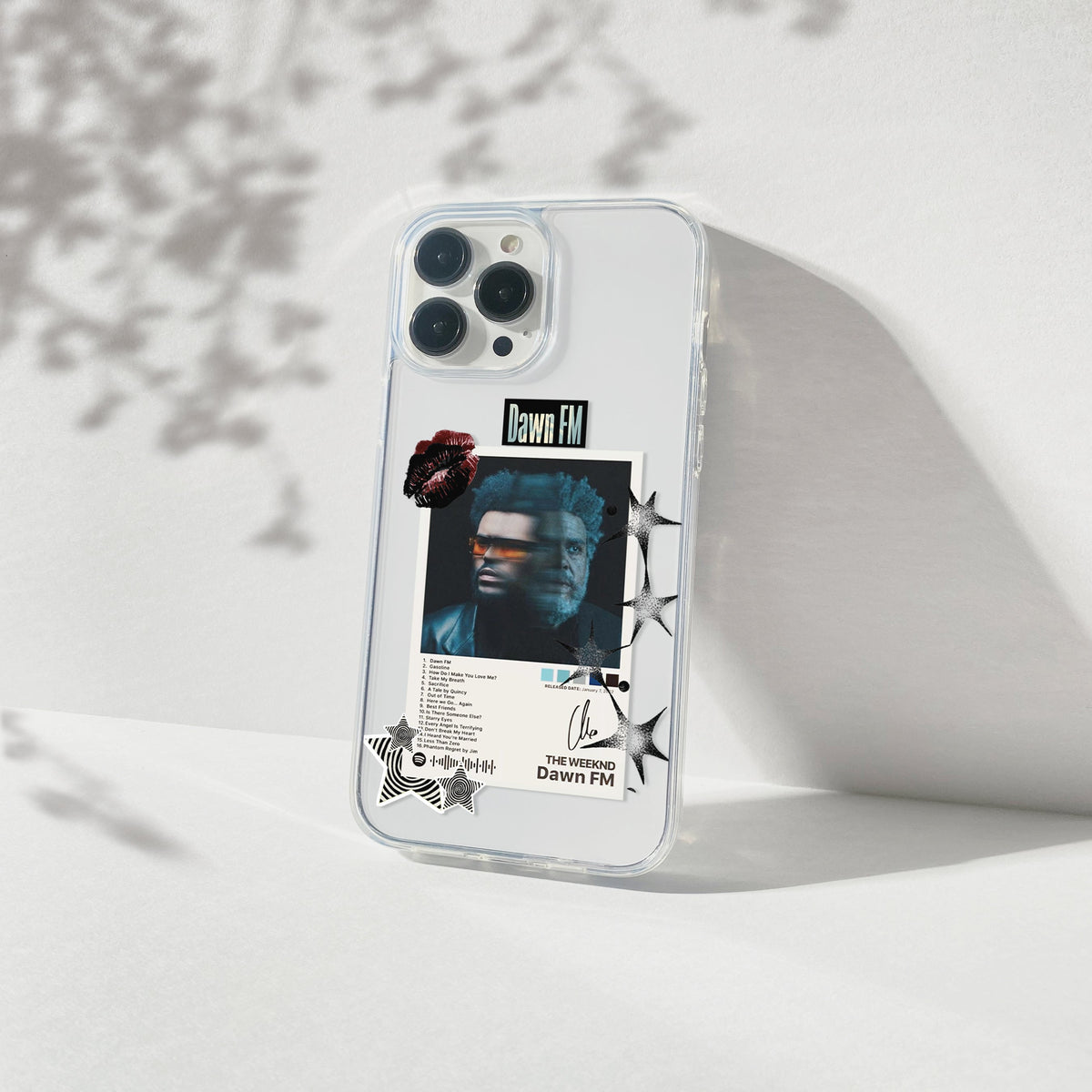 Dawn FM Aesthetic Silicone Clear Case