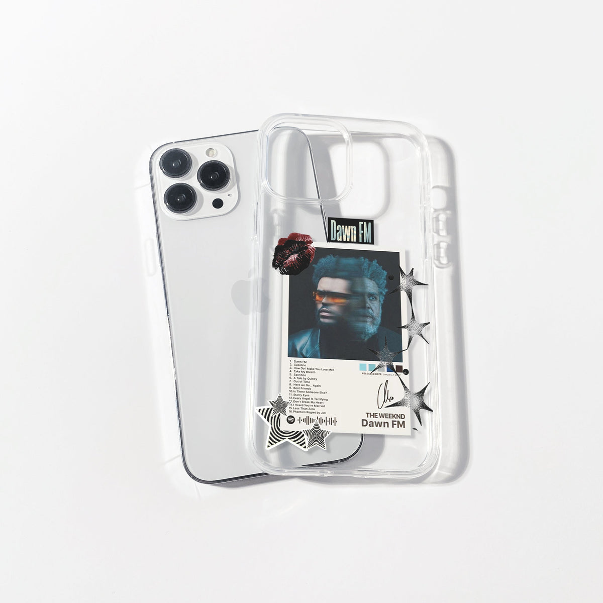 Dawn FM Aesthetic Silicone Clear Case