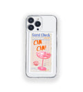 Drink Guest Check Silicone Clear Case