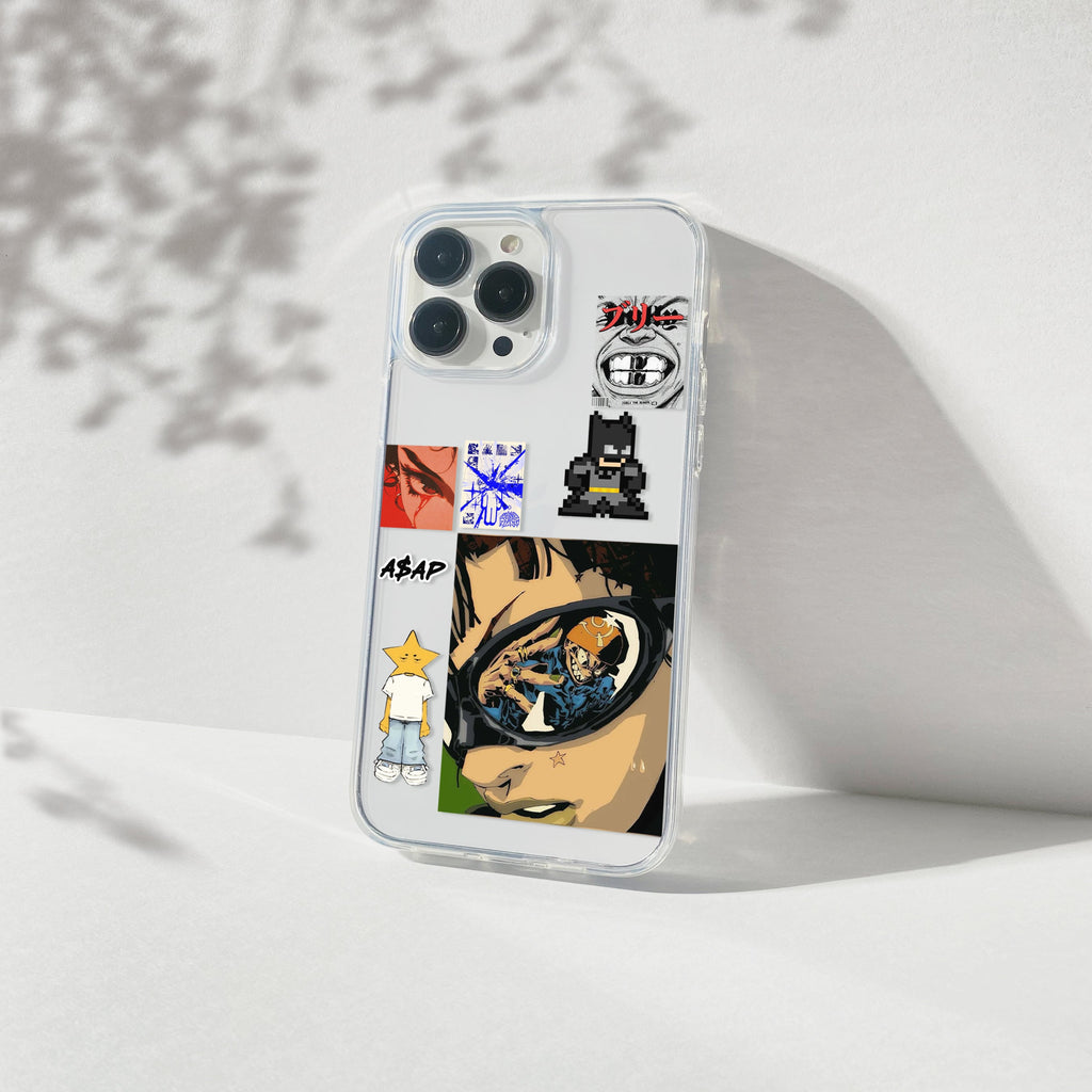 Drip Silicone Clear Case