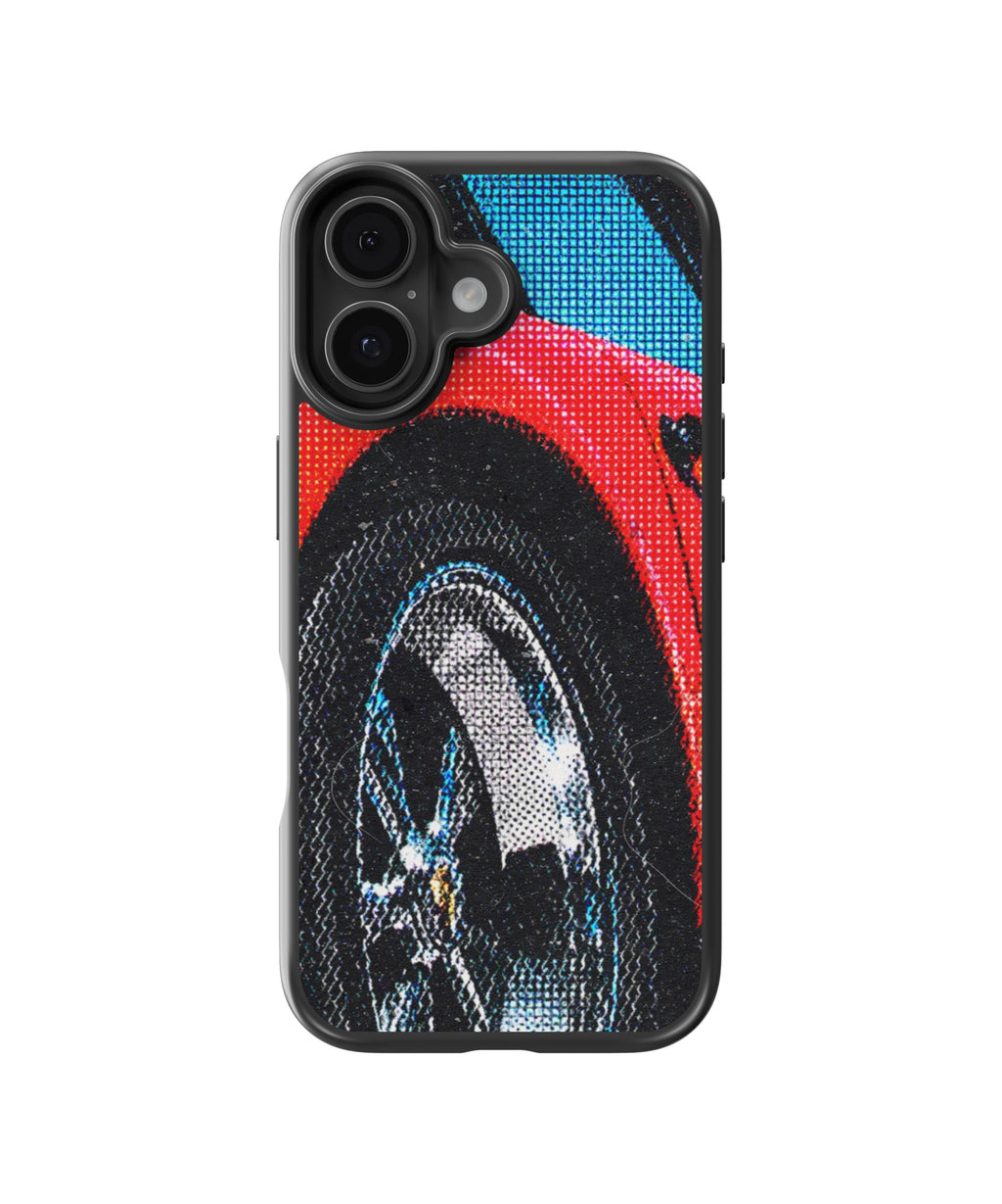 Ferrari Canvas Car Glass Phone Case Cover