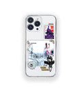 Glitch State Silicone Clear Case