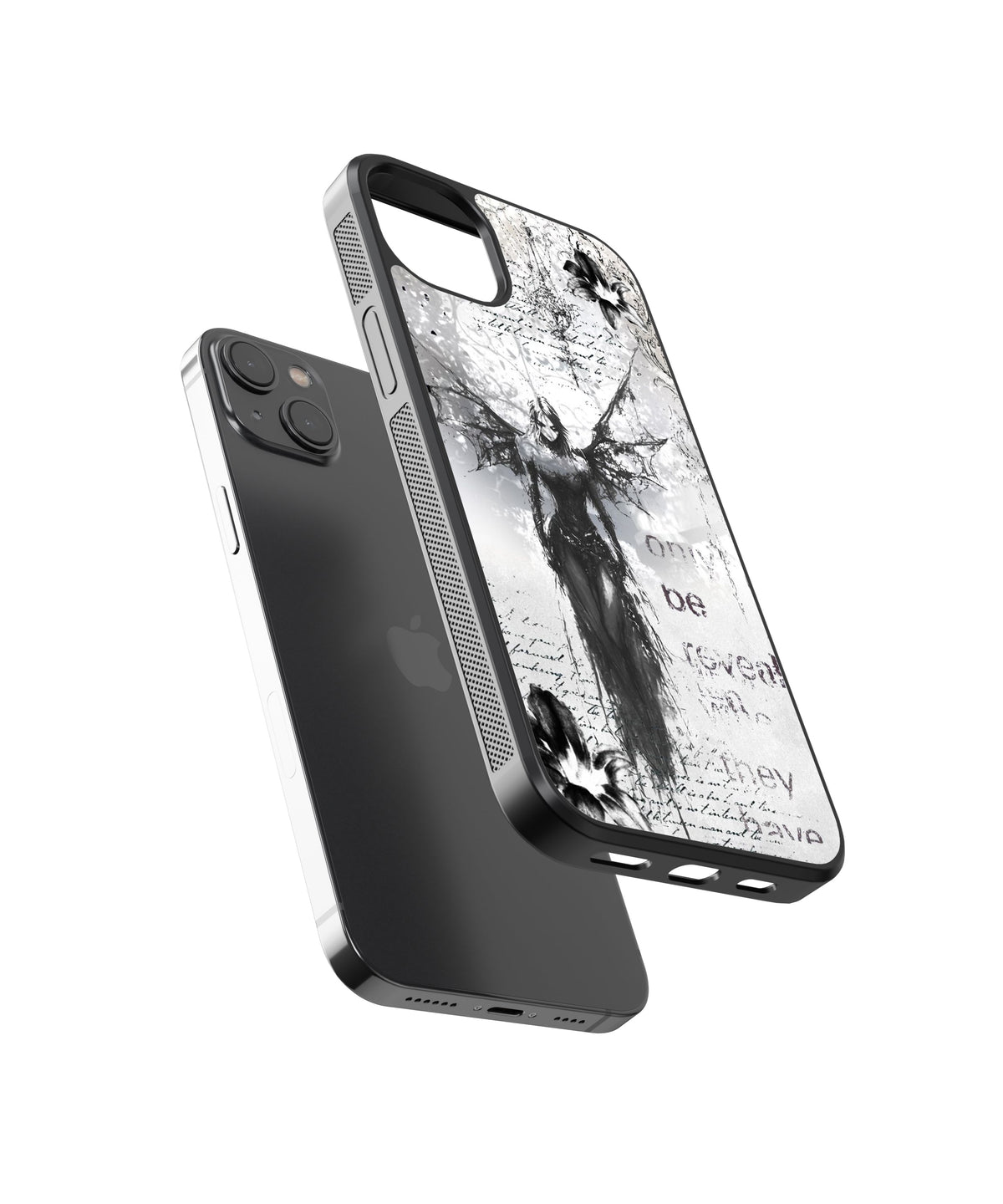 Grim Cybersigilism Glass Phone Case Cover