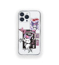 Kuromi Club Silicone Clear Case