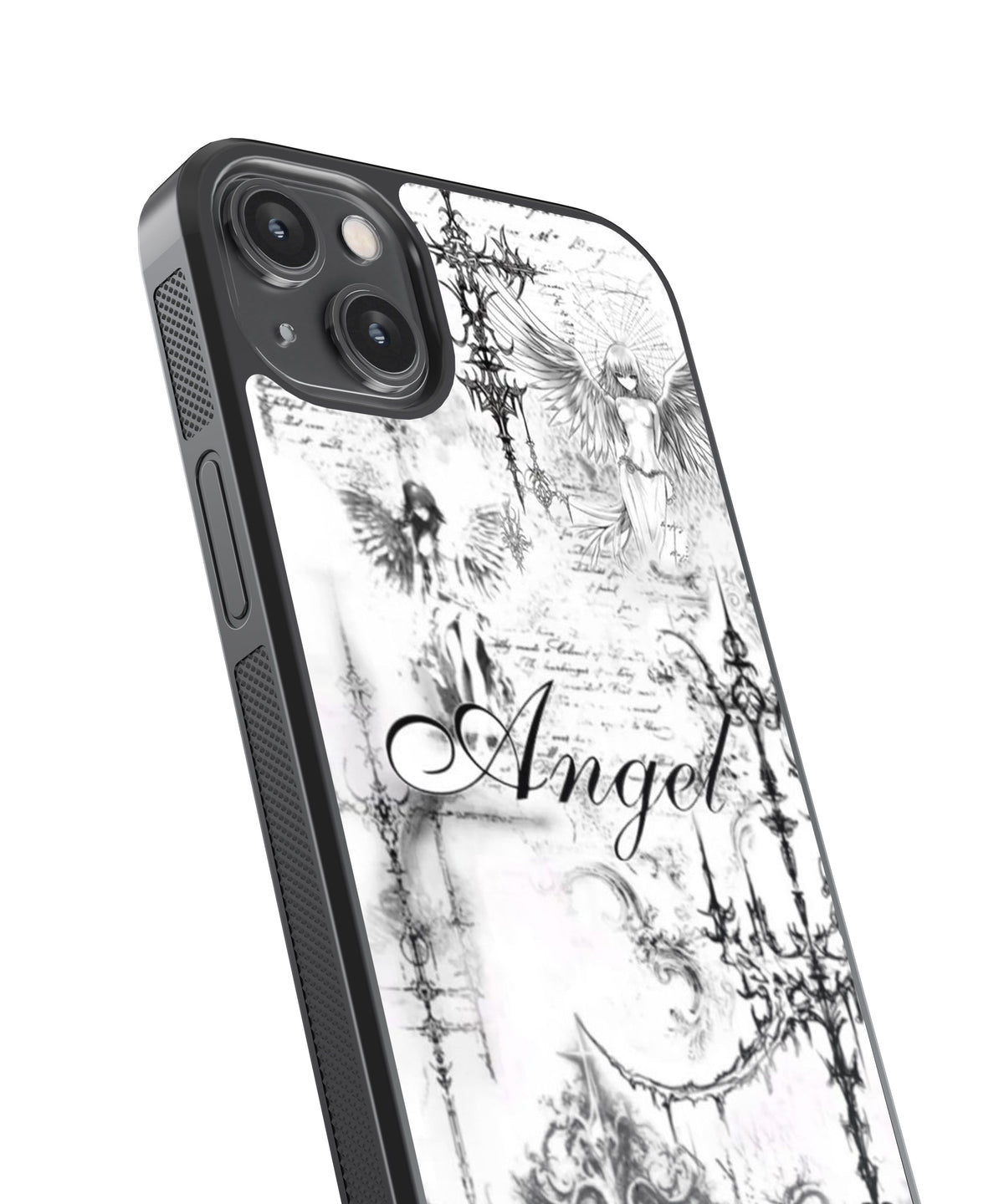 Light Angel Cybersigilism Glass Phone Case Cover