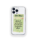 Margarita Guest Check Silicone Clear Case