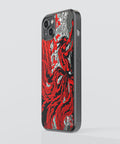 Naruto Nine Tails Anime Glass Phone Case Cover