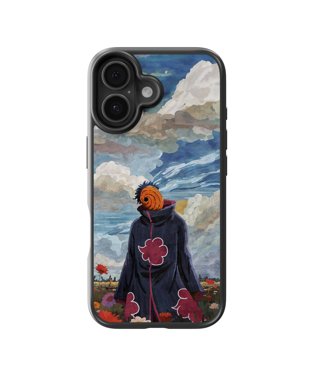 Naruto Obito Anime Glass Phone Case Cover