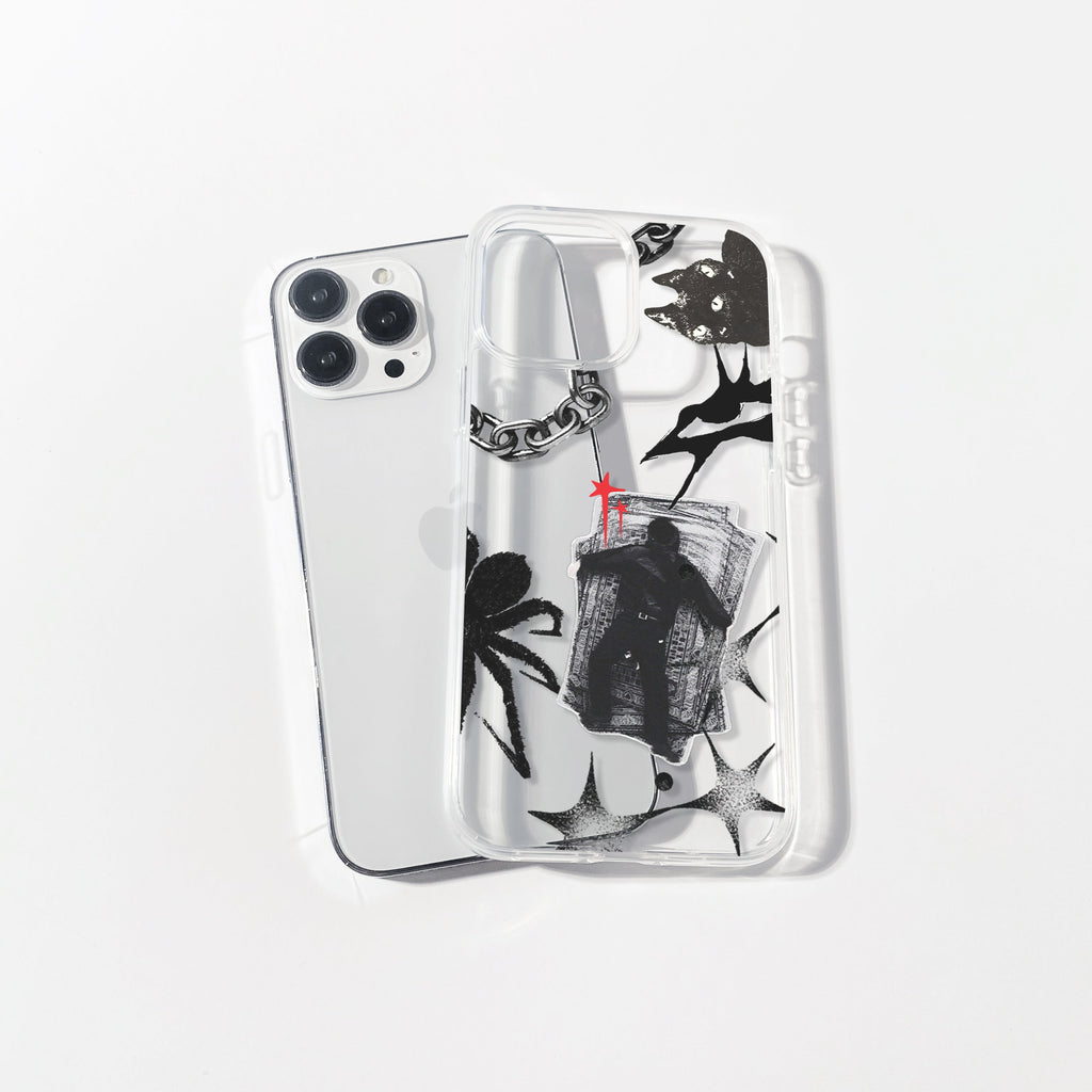 Night Threat Silicone Clear Case