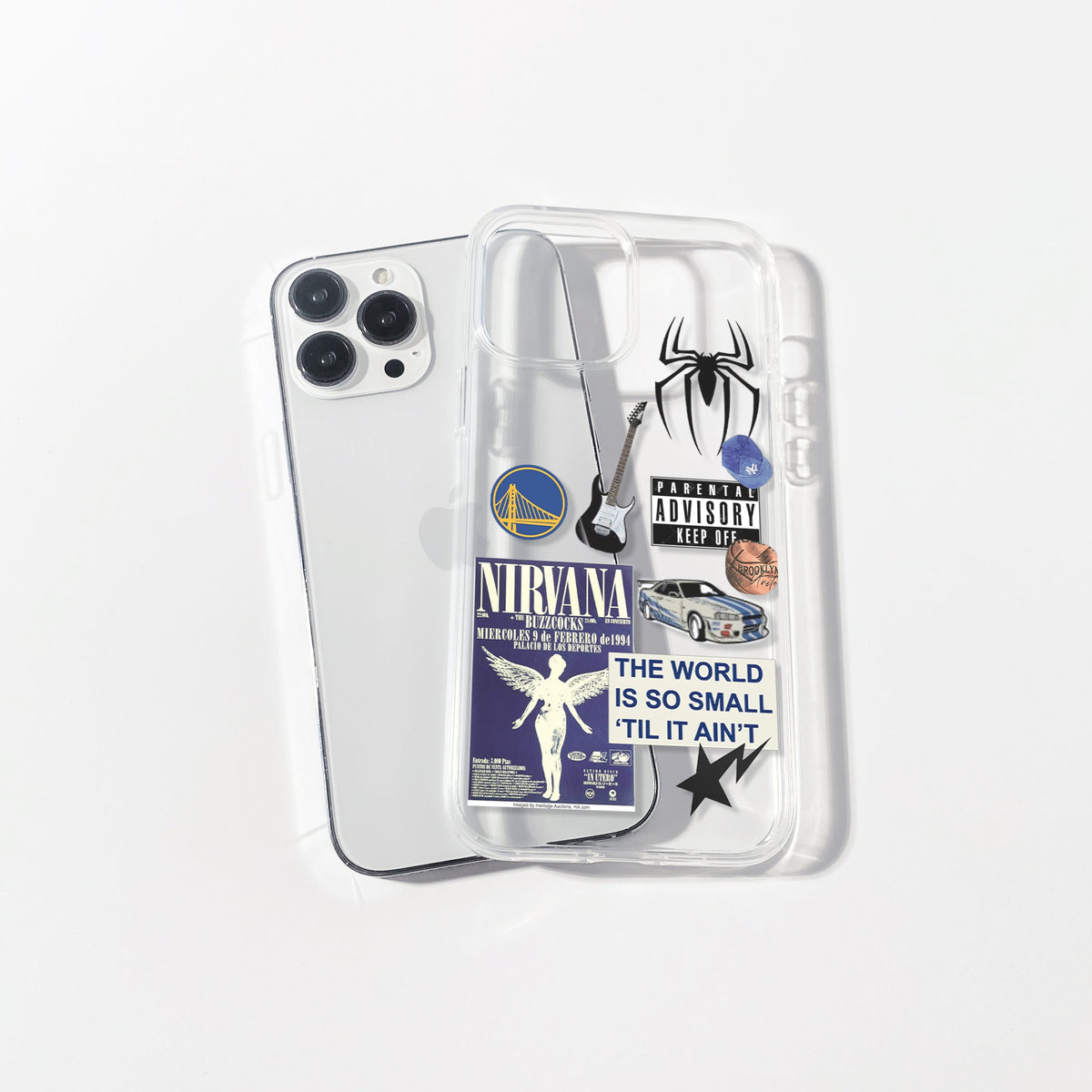 Nirvana District Silicone Clear Case
