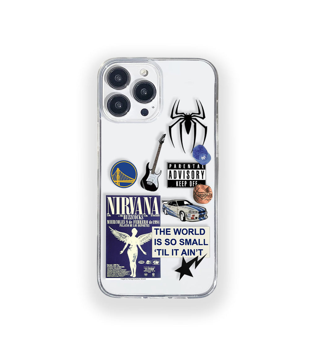 Nirvana District Silicone Clear Case