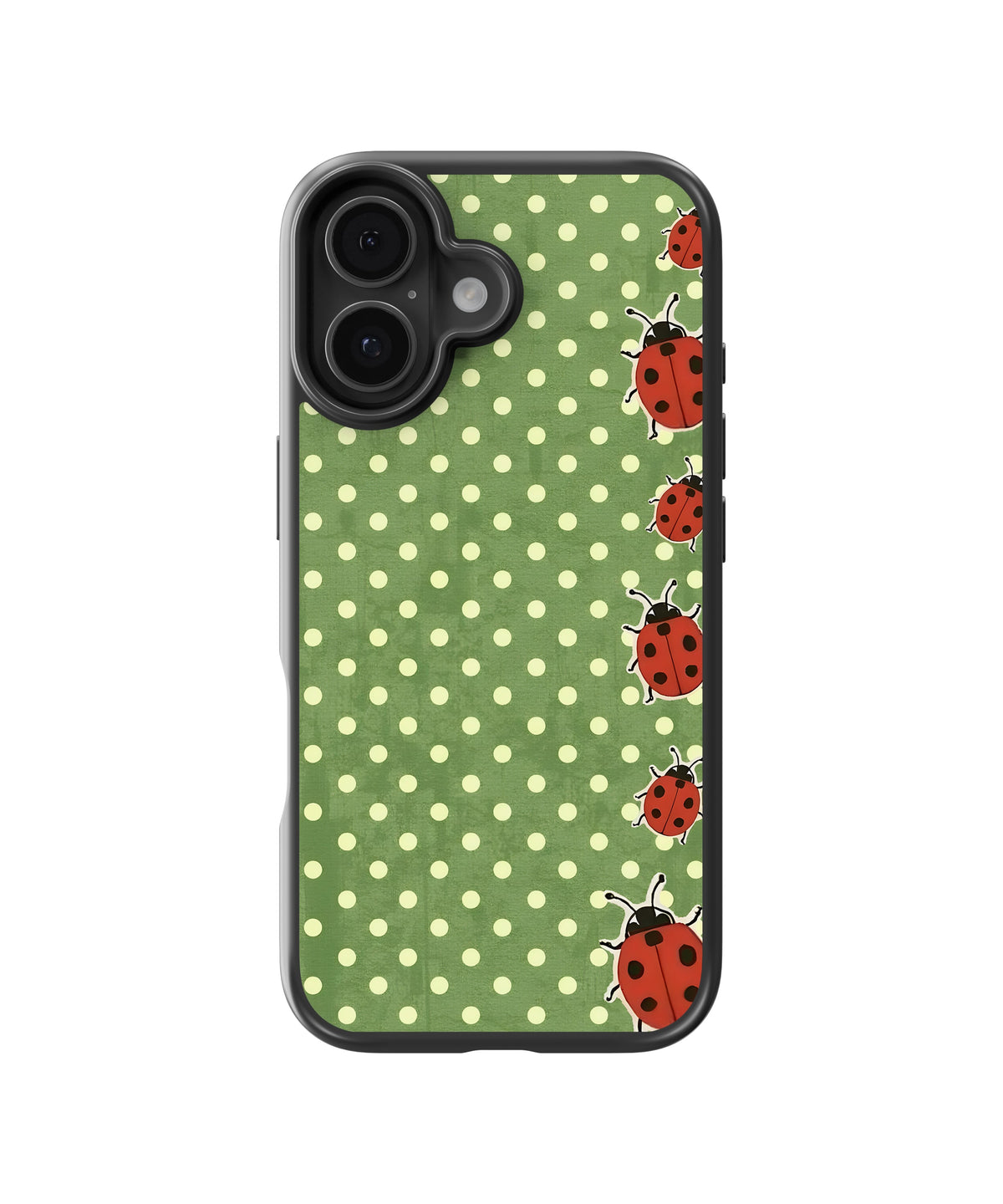 Polka Garden Beach Glass Phone Case Cover