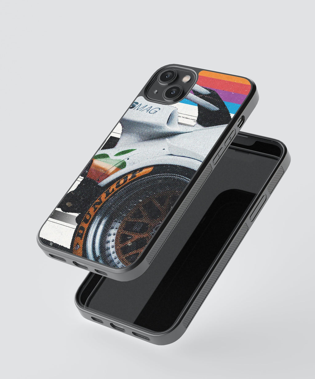 Porsche XS Mag Car Glass Phone Case Cover