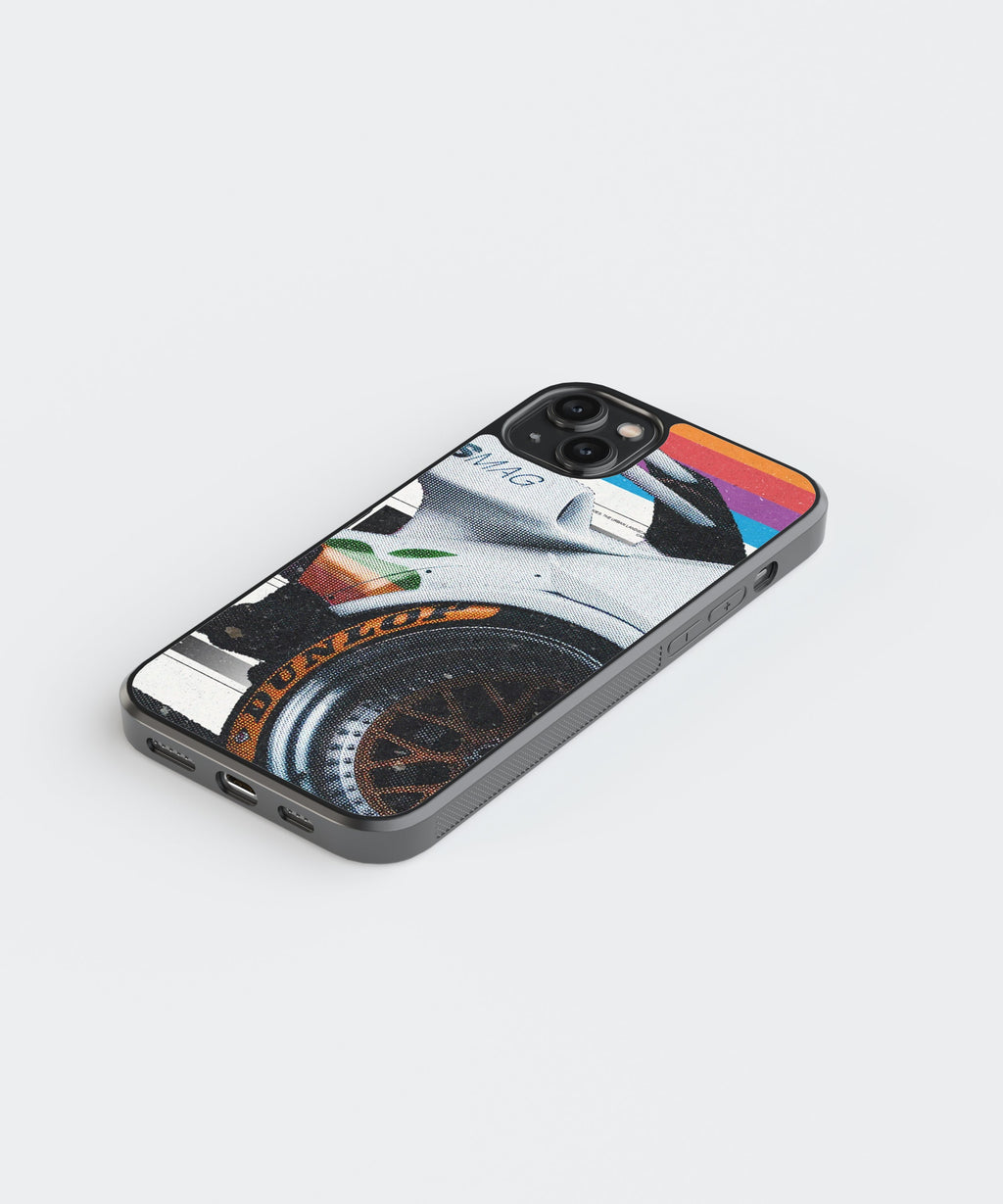 Porsche XS Mag Car Glass Phone Case Cover