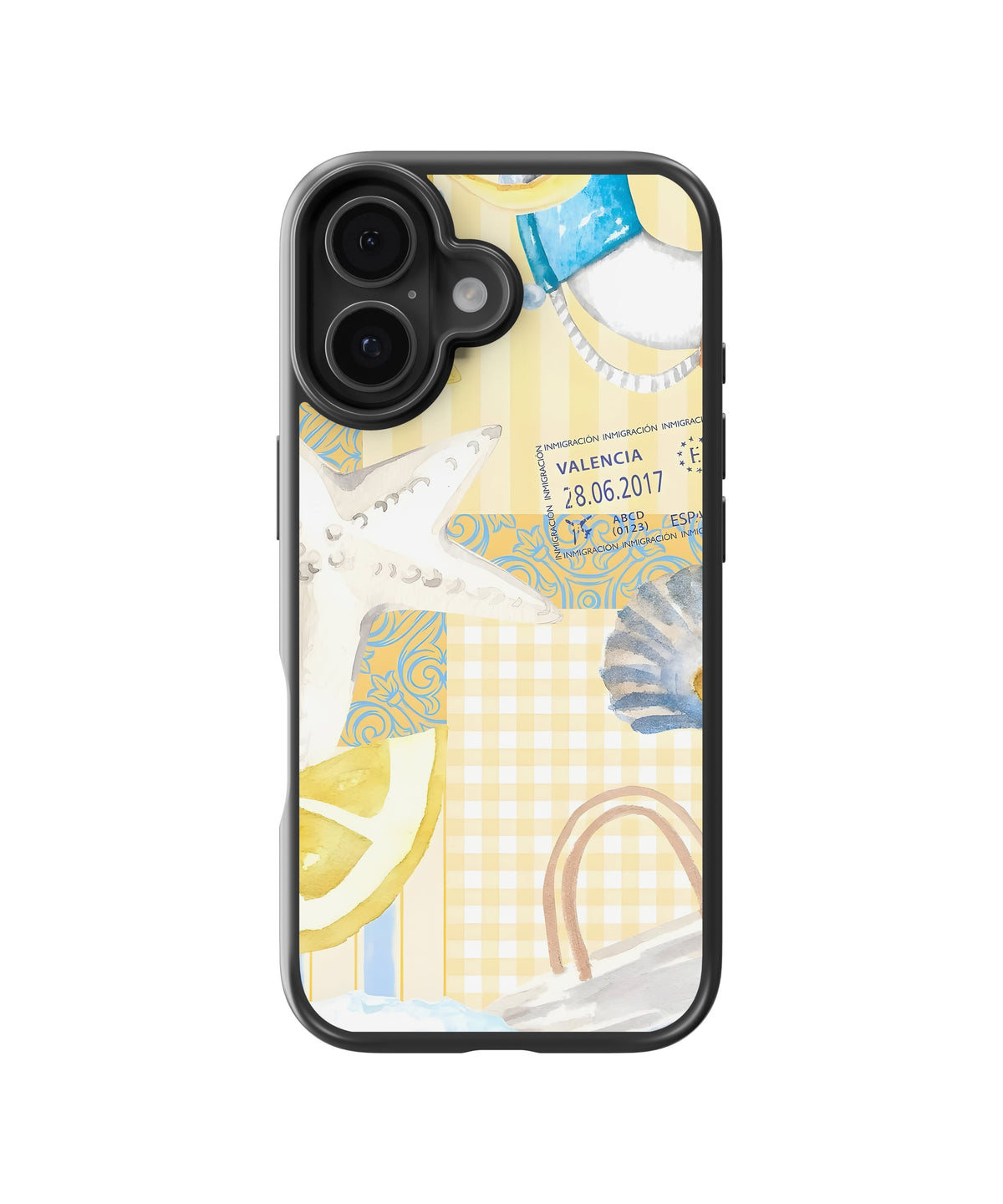 Sol Valencia Beach Glass Phone Case Cover
