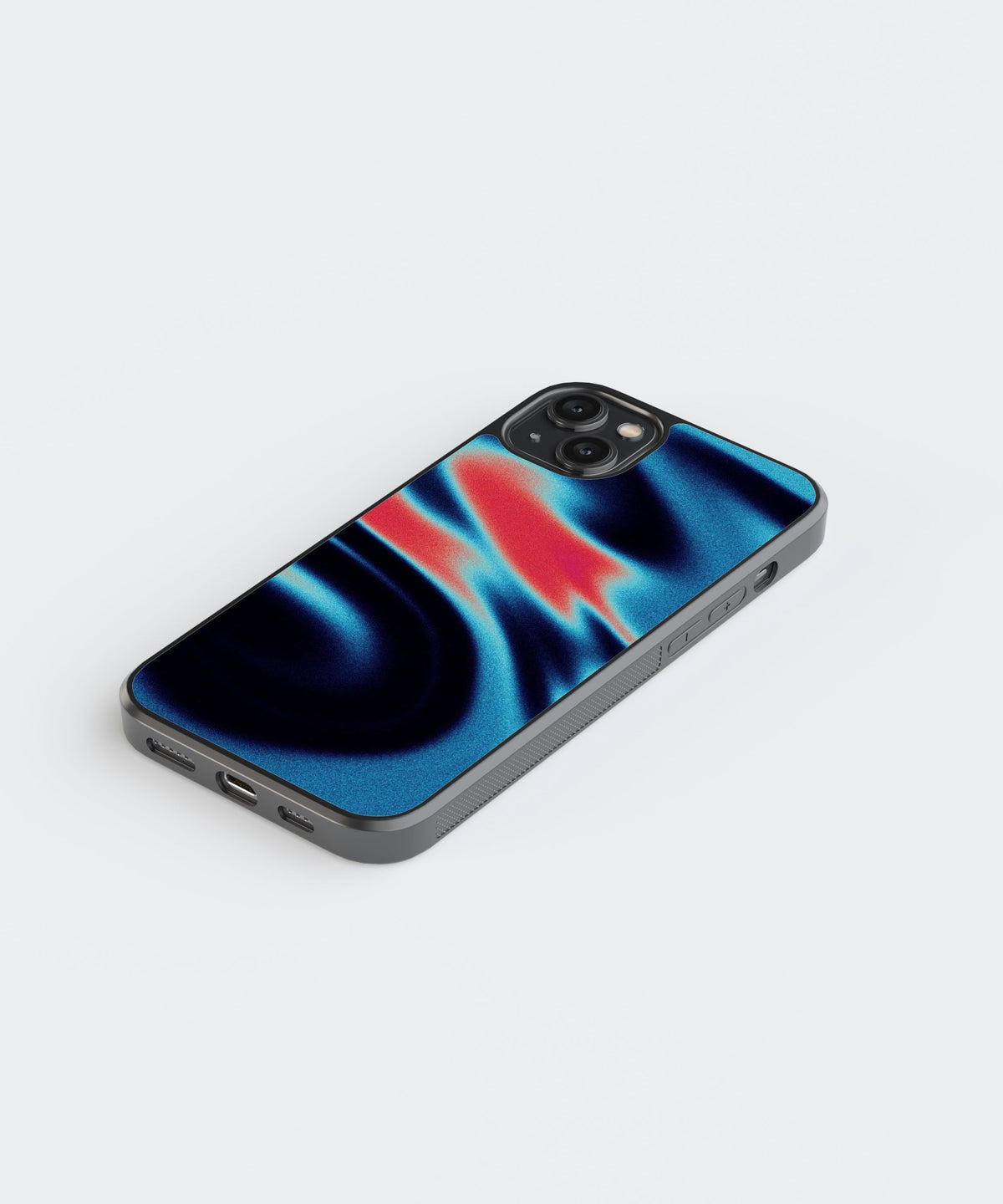 Spectroscopy Heatcode Glass Phone Case Cover