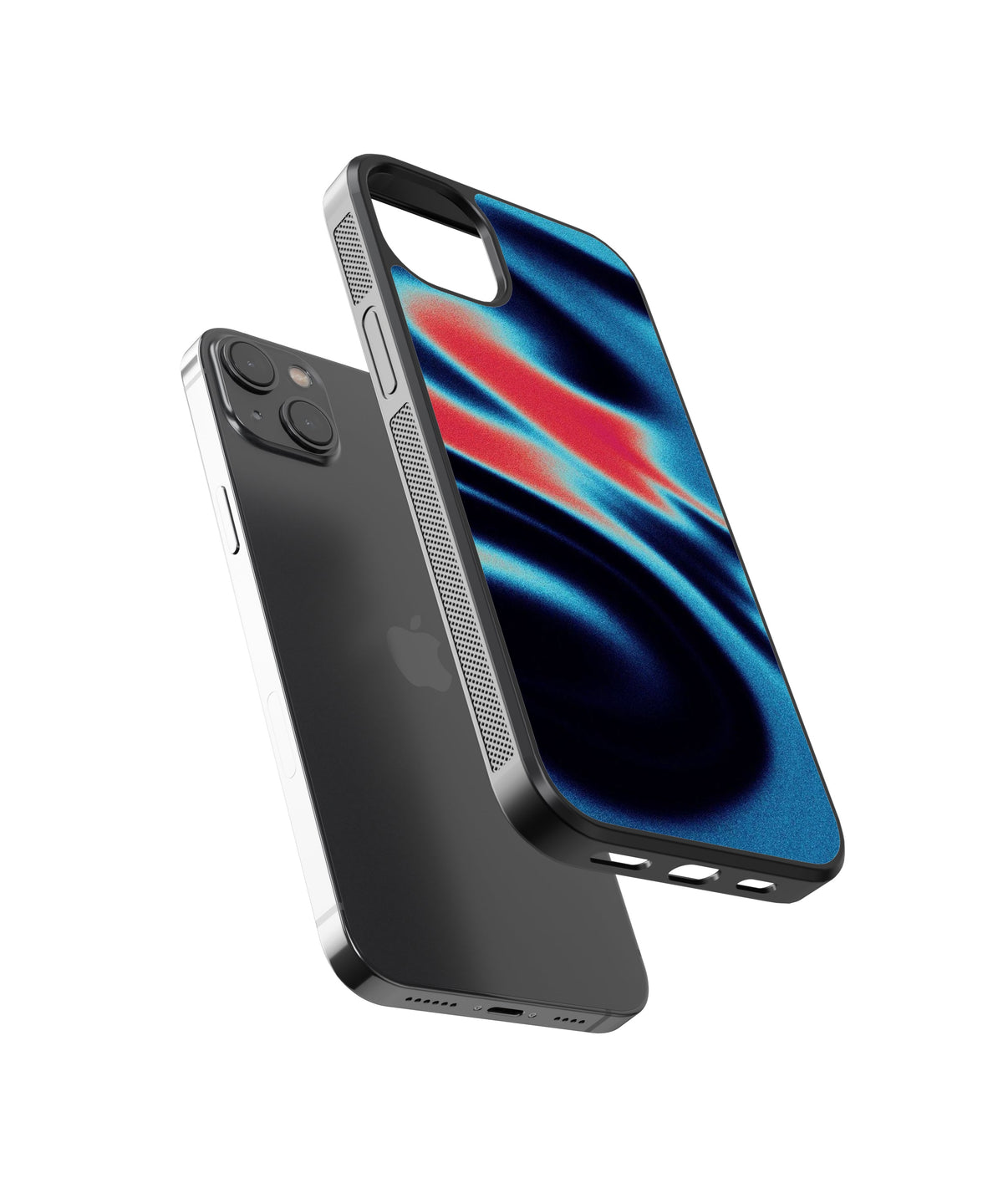 Spectroscopy Heatcode Glass Phone Case Cover