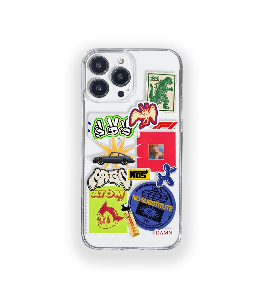 Speed District Aesthetic Silicone Clear Case