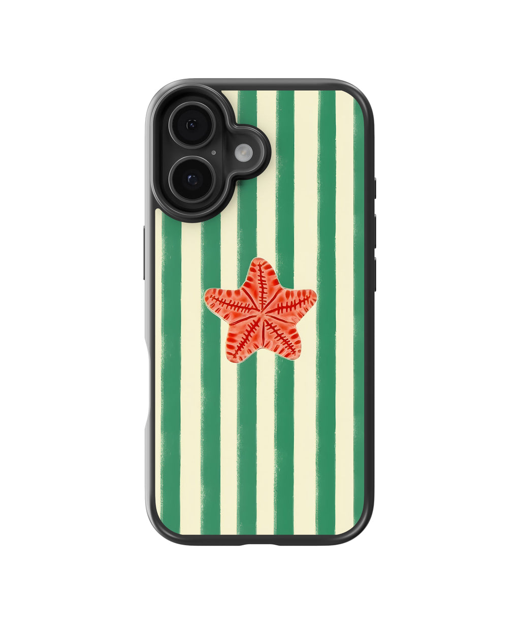Starfish Shore Beach Glass Phone Case Cover