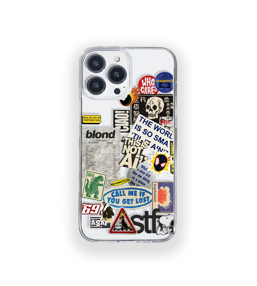 Street Archive Silicone Clear Case