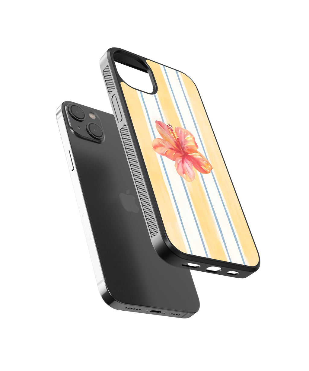 Sunstripe Bloom Beach Glass Phone Case Cover