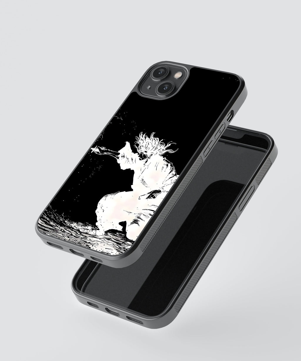 Vagabond Slash Anime Glass Phone Case Cover