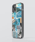 Wave Mode Beach Glass Phone Case Cover