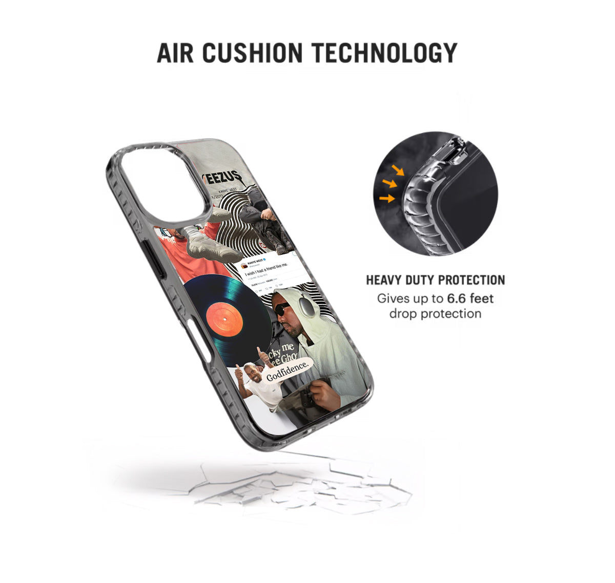 Kanye West Pop Spotify Stride 2.0 Phone Case Cover
