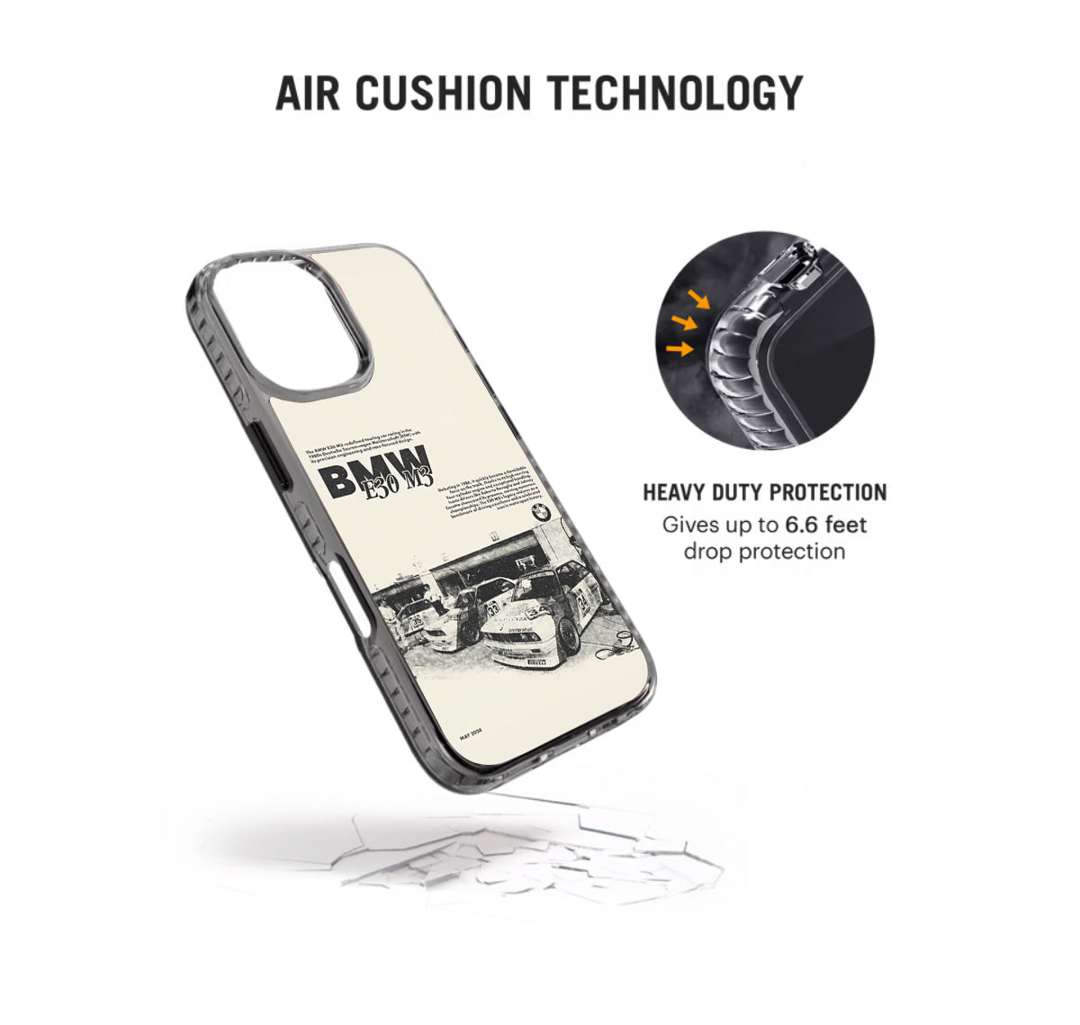 BMW E30 Cars Stride 2.0 Phone Case Cover