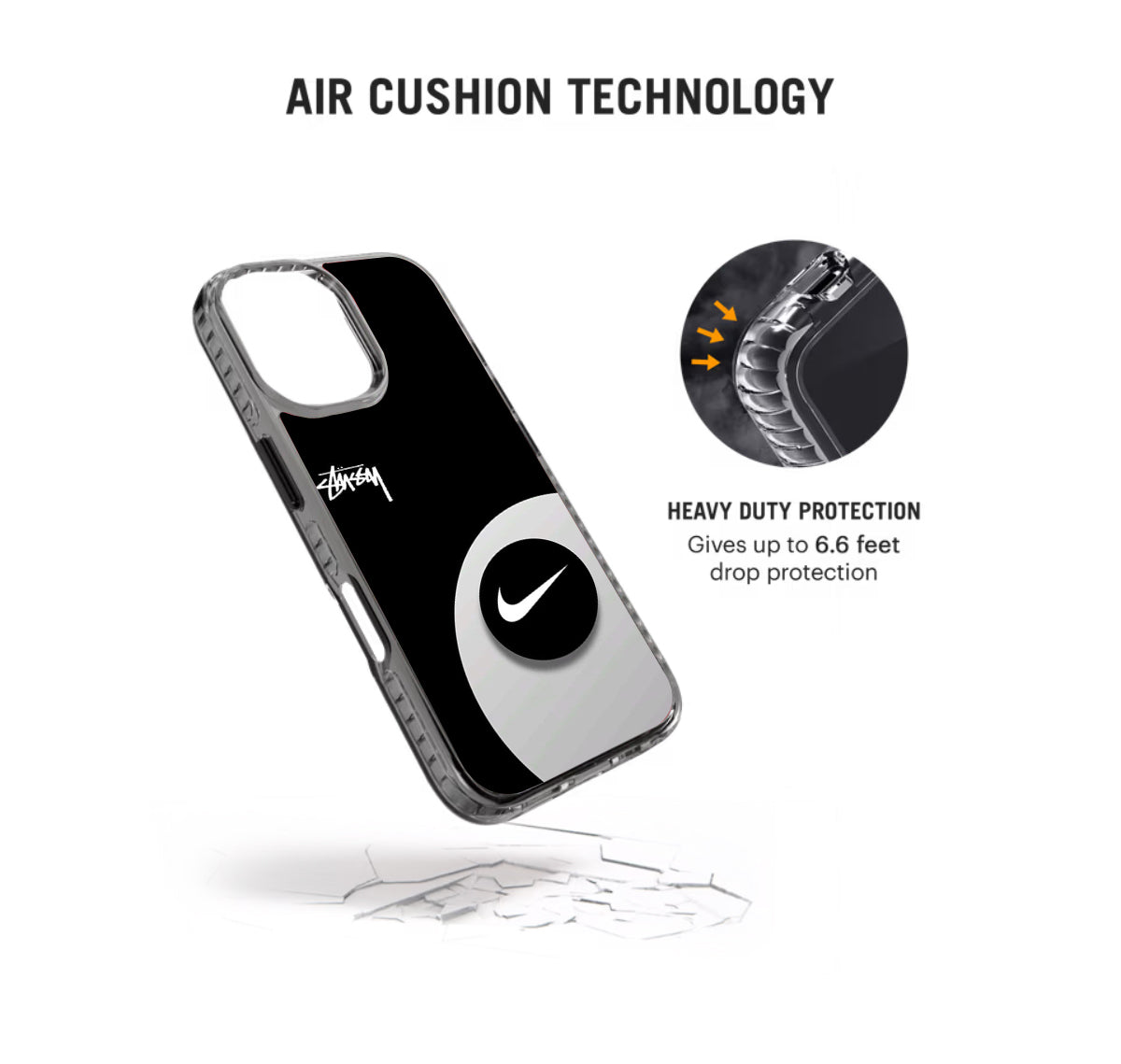Nike x Stussy Y2K Stride 2.0 Phone Case Cover