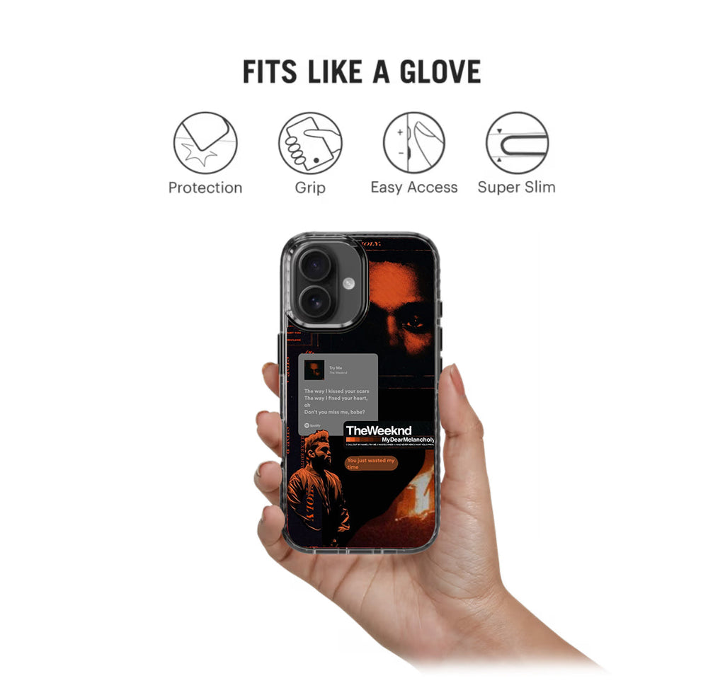 The Weeknd Try Me Spotify Stride 2.0 Phone Case Cover