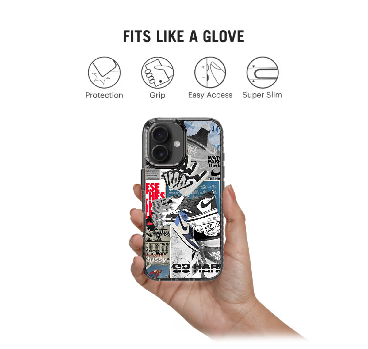 Nike Go Hard Y2K Stride 2.0 Phone Case Cover