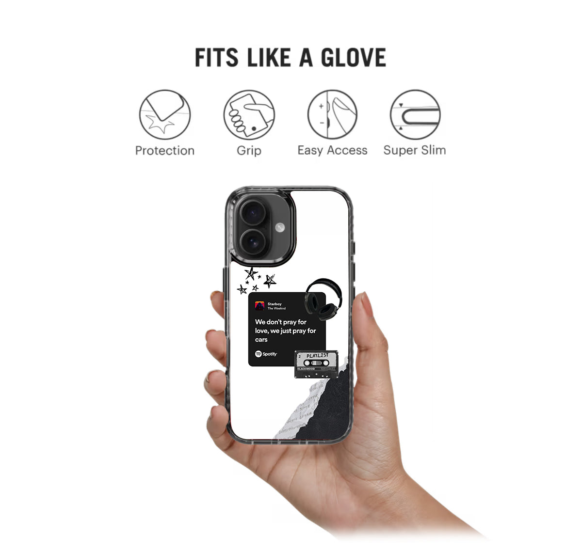 Starboy Spotify Stride 2.0 Phone Case Cover
